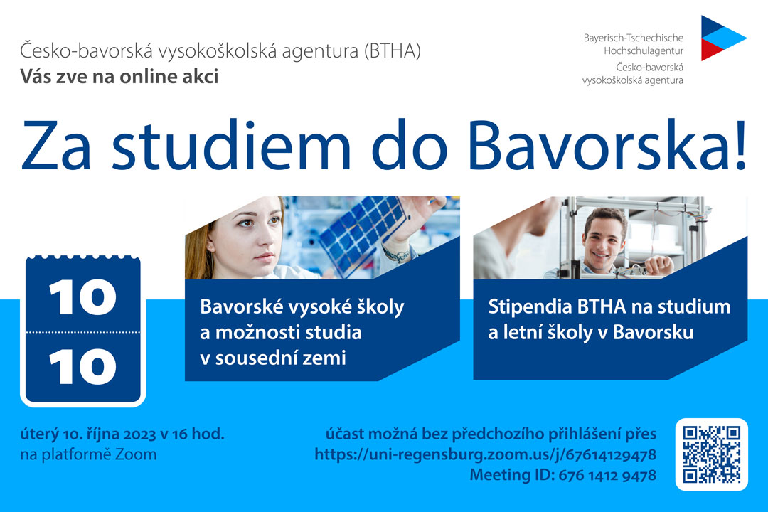 BTHA online akce Za studiem do Bavorska 101023