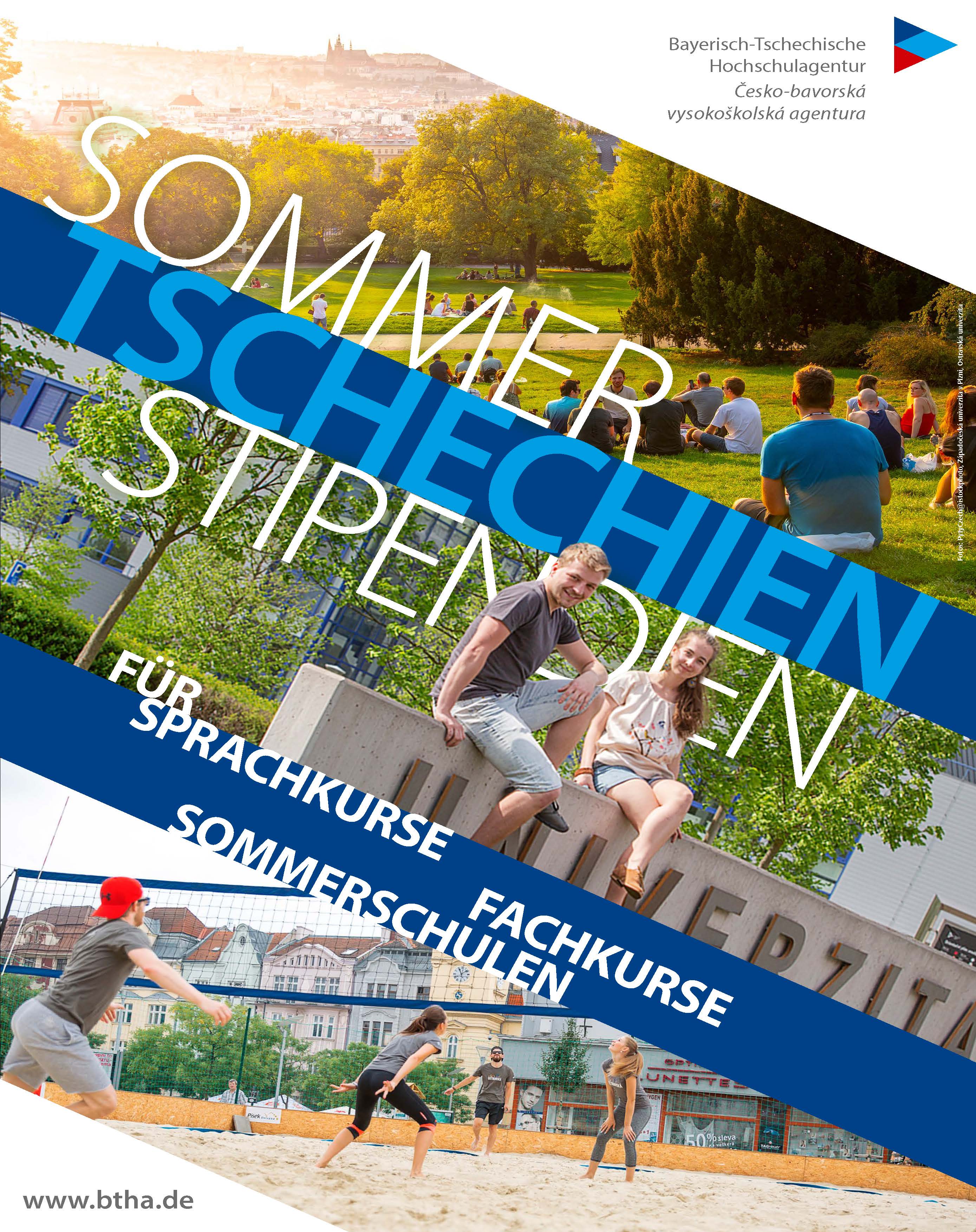 BTHA Plakat Sommerschulen Tschechien